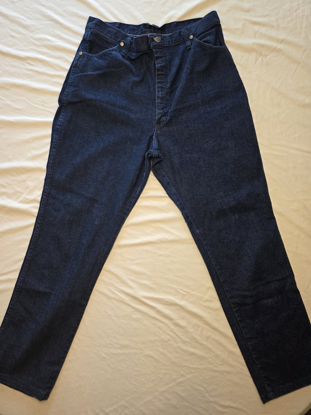 VTG Wrangler Womens 15/16 High Rise Jeans MADE IN THE USA